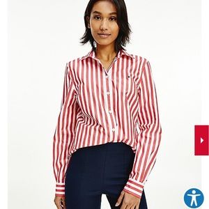 Tommy Hilfiger striped button down shirt